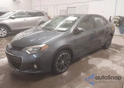 2016 Toyota Corolla S Plus из США, поврежденный, VIN 2T1BURHE5GC579777